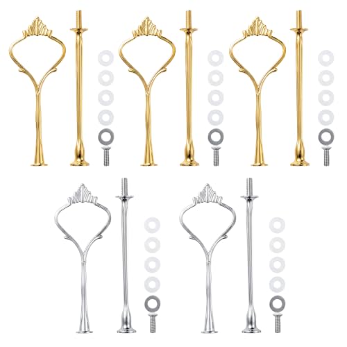 Tiered Tray Hardware Kit,5 Sets Cake Tier Stacking Kit for DIY Food Stand