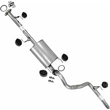 Exhaust Muffler, Tailpipe System Kit Compatible with Toyota FJ Cruiser 2007-2014 4.0L | Stainless Steel | Northeastern Exhaust | Includes Gaskets, Hangers and Bolt Kits | Direct-Fit Replacement