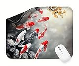 【PETIT TAPIS DE SOURIS】: conception carrée spéciale, ce tapis de souris aide à économiser de l'espace sur le Bureau, mais il y a encore assez d'espace pour déplacer la souris, idéal pour le travail et les jeux. 3mm d'épaisseur, doux au toucher et léger, facile à transporter. Idéal pour le Bureau, la maison, les voyages d'affaires et les sorties