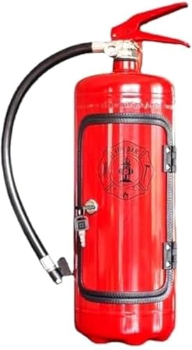 Extintor de incendios personalizado para hombre, mini bar, gabinete de vino, extintor de incendios, mini bar, mini bar de metal hecho a mano, gabinete de vino de metal portátil para los amantes del