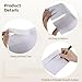 100 Blank Cards and Self-Seal Envelopes, White Kraft Paper for Invitations and Greeting Cards, Bulk Pack for Creative Projects