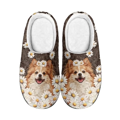 Pantoufles femme mousse mémoire de forme chausson intérieur extérieur confortable