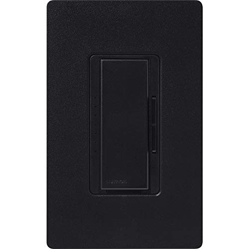 Image of Lutron Maestro LED+ Dimmer Switch for Dimmable LED, Halogen and Incandescent Bulbs, 150W /Single-Pole or Multi-Location, MACL-153M-MN, Midnight