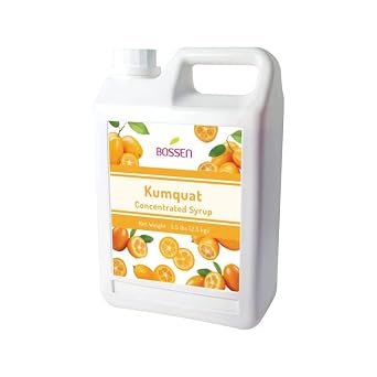 Bossen Concentrated Syrup_5.5 lb Kumquat