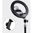 Zore 37649 Zore M20 Işıklı Telefon Tutucu Ring Light, Siyah,