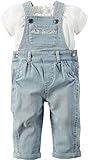Carter's Baby Girls 2 Piece Sets, Denim, 6 Months