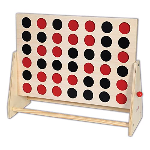 4 en Ligne surdimensionné TickiT structure premium en bois robuste