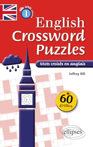 ELLIPSES - English Crossword Puzzles Level 1 débutant: Mots croisés en anglais