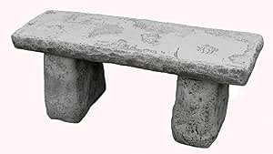 Gartenbank Aus Betonwerkstein – 140 Cm Breit, Frostsicher & Wetterfest