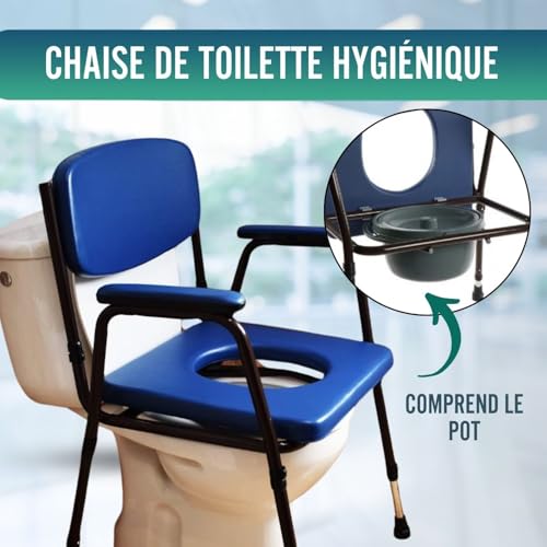 Chaise percée avec bidet OrtoPrime pour soulager les douleurs