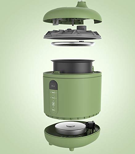 RajoNN 0,8 l cuociriso elettrico multicooker appuntamenti intelligente pentola isolamento alimentare zuppa porridge Maker Olla arrocera (colore: Roze)
