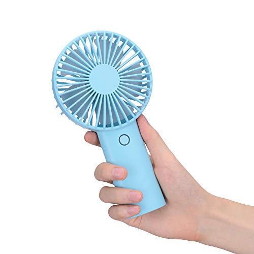 Ventilateur portatif rechargeable contre la chaleur au bureau et en voyage