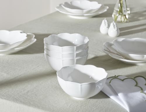 Image of Lenox Studio 1414 Scallop All-Purpose Bowls Set For 6