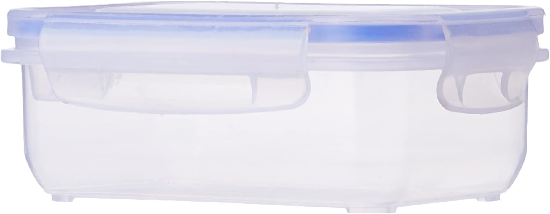 Aristo Lock & Fresh 101 Plastic Storage Container For Storing Snacks, multipurpose use - 400 ML, Transparent Clear (15 x 10.5 x 5.7cm)