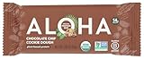 ALOHA Organic Plant-Based Protein bar, Chocolate Chip Cookie Dough, 1.98 Oz
