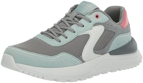 Skechers Women's Fury Sneaker, Grey, 6.5