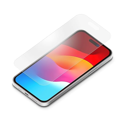 iPhone15Plus iPhone15ProMax �K�C�h�t���[���t �t���ی�K���X [�A���`�O���A]