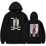 FOGIMEIGB Rels B New Star World Tour 2025 - Sudadera informal de manga larga para cosplay, Negro, XXL