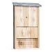 Premium Quality Bat House - Outdoor Bat Box Shelter w/ Metal Roof | Environmentally Responsible Mosquito Control | Grooved Interior to Help Bats Land and Roost | Easy to Install (Hardware Included)
