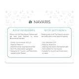 Navaris Futternapf Set 3-teilig für Katzen - 3er Napf rutschfest - 3 x Fressnapf Katzennapf spülmaschinenfest - Wasser Nassfutter Trockenfutter - 3X 210ml Napf