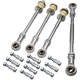 Kit d'extension de Barre stabilisatrice renforcée (4 pièces) pour Nissan Patrol GU Y61 (1997 2008 2016) : silentblocs de Support de Barre stabilisatrice rehausse de 2 à 8 Pouces (5 à 20 cm).