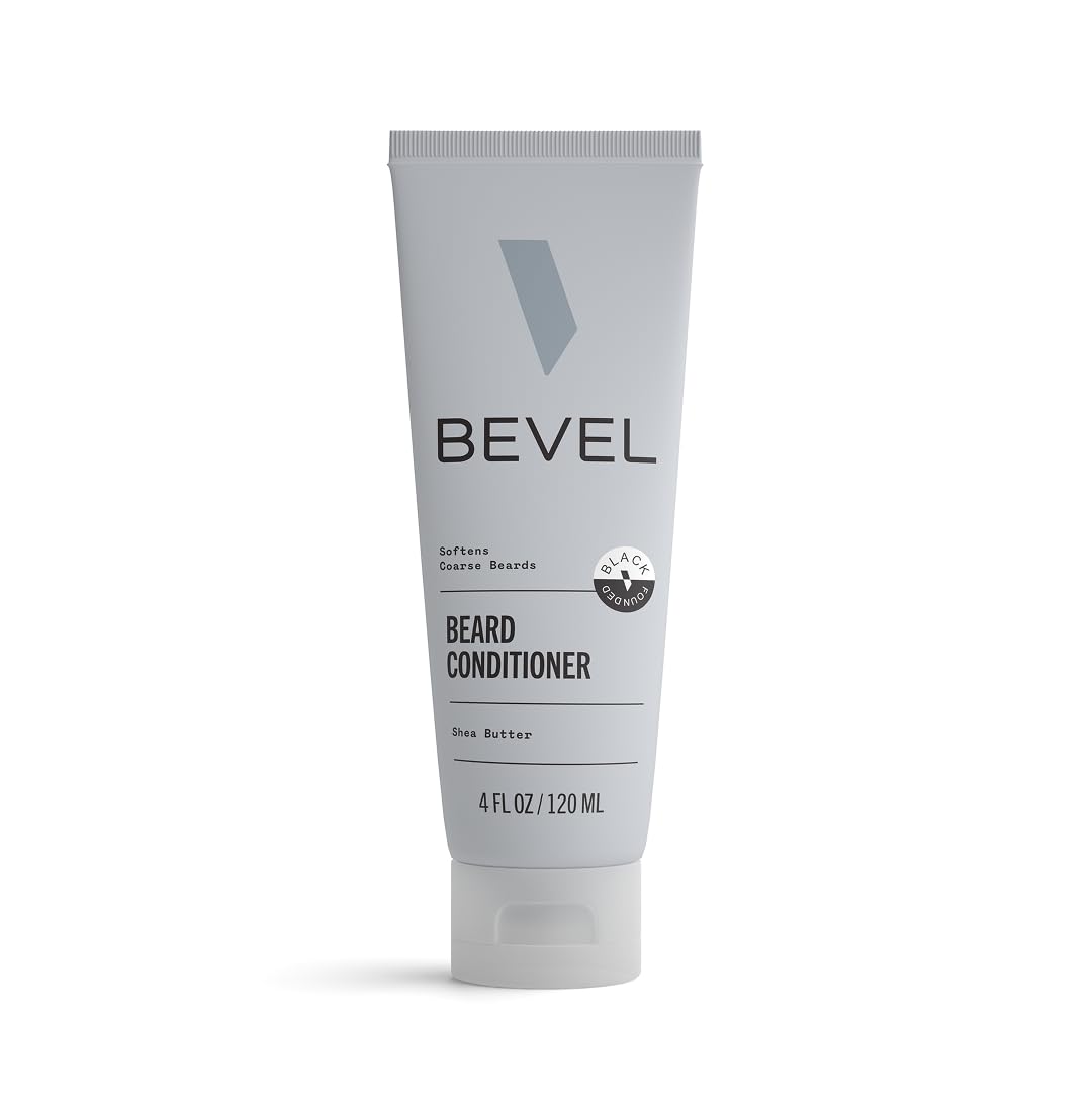 Bevel Beard Conditioner for Men – Nourishing Beard Care Lotion with Coconut Oil, Shea Butter & Aloe Vera to Soften & Strengthen Hair, Helps to Reduce