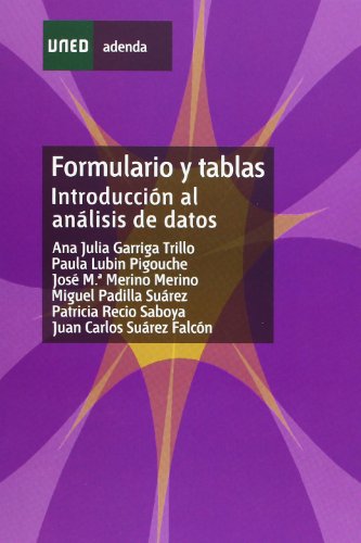 Portada de Formulario y tablas