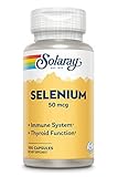 Solaray Selenium 50 mg | Selenio | 100 VegCaps