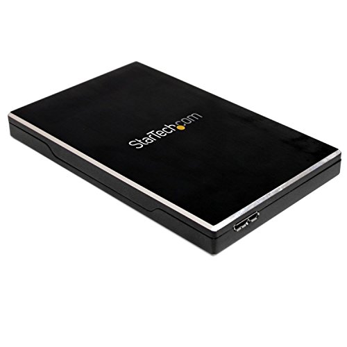 StarTech.com アルミ製USB3.0接続SATA 2.5インチHDD/SSDハードディスクケース USB 3.0 Micro-B メス - SATA USBバスパワー SAT2510BU32
