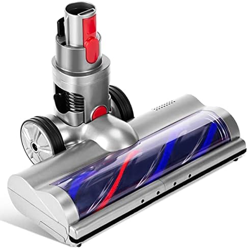 KENVOR Brush Head Replacement Compatible with Dyson V7 V8 V10 V11 V15 Direct Drive Cleaner Head Turbine with 4 LED Lights for Carpets, Hard Floors and Parquet