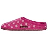 aus 100% Schurwolle Giesswein Neuenstein, Niedrige Hausschuhe Damen, Violett, 41 EU