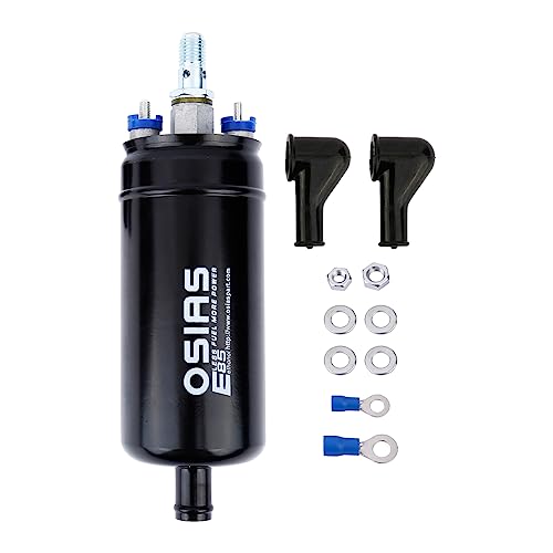 OSIAS New InLine Electric Fuel Pump & Install Kit For Mercedes Benz Audi Porsche Volkswagen