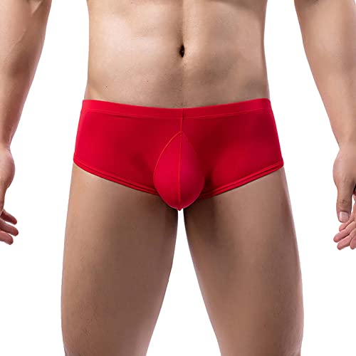 Ctreela Back Cutout Underwear for Men Sexy Buttock Hollow Out Jockstrap Butt-Flaunting Briefs Short Leg Pouch Boxer Briefs