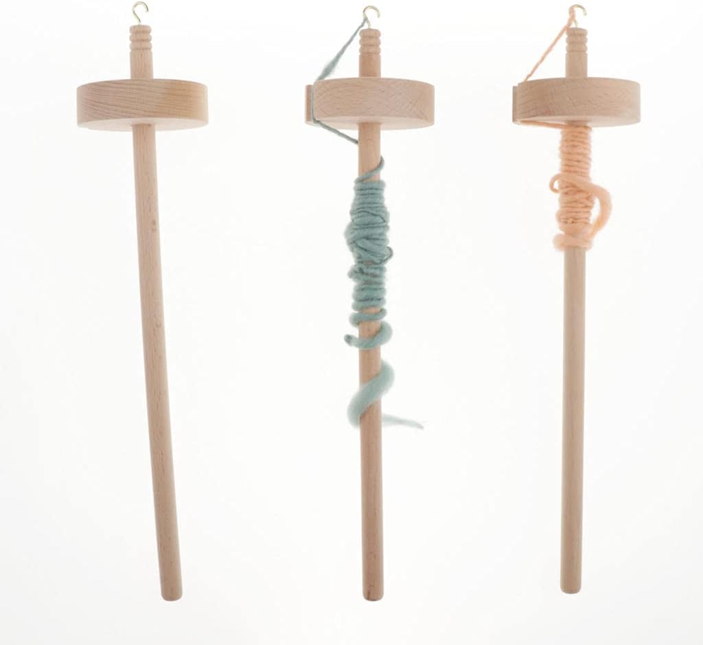 KUAIOUU Drop dle Yarn ning Whorl Crafting Supply