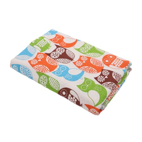 Tissu en coton imprimé dessin animé 2m pour patchwork ameublement et nappe