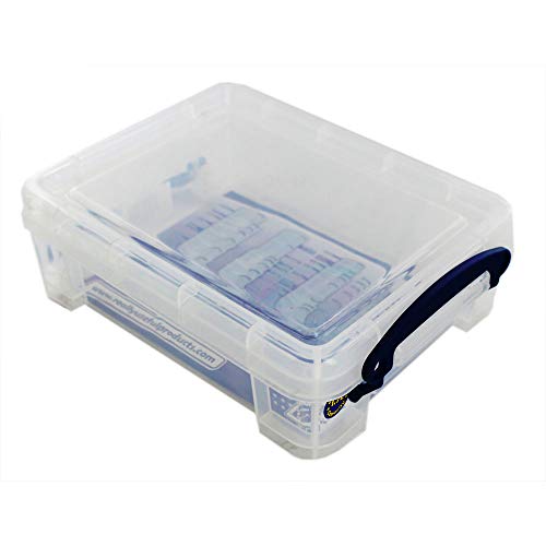 Really Useful Box 6 x pudełko do przechowywania 1,75 litra z pokrywką – przezroczyste