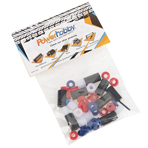 Powerhobby Rc Shock Internal Spacers/Limiters (48) 3Mm Shock Shaft #TOP1