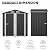 UDPATIO Outdoor Storage Shed, 6X4 FT Metal Steel Garage Storage with Sloping Roof & Lockable Door for Bicycle, Tool in Patio Lawn, Garden, Backyard, Grey