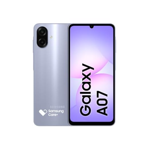Celular Samsung Galaxy A07 128GB, 4GB, Câm. 50MP, Tela 6.7"- Violeta