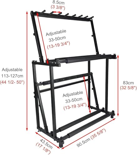 Support de rangement pour raquettes de tennis 2 niveaux - 8