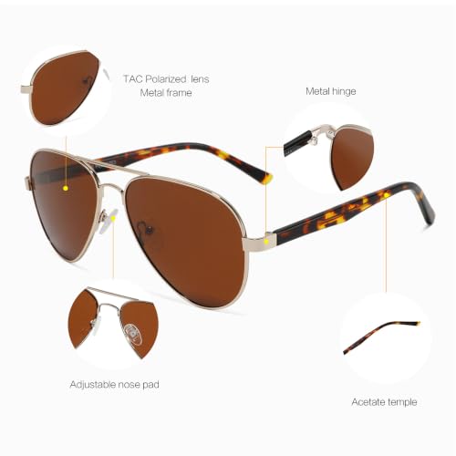 Lunettes de soleil polarisées de conduite pour homme protégeant des reflets - 3