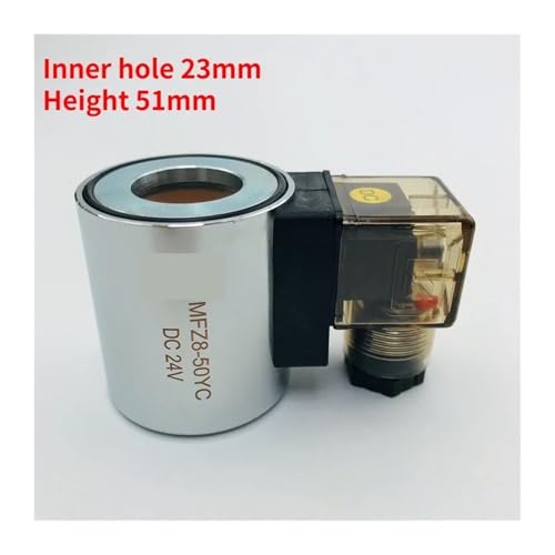 Bobine d'électrovanne hydraulique MFB8-50YC DC24V orifice 23mm