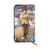 [KIRITO] 長財布 ウマ娘 アグネスタキオン 大容量 ロングウォレット 人気 多機能 PUレザー 財布 レディース メンズ ラウンドファスナー 小銭入れ お札入れ 現金収納 スマホ入れ可 携帯に便利 かわいい 個性 ビジネス 通勤 通学 誕生日 プレゼント 贈り物