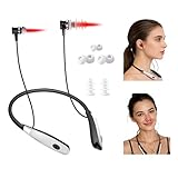 Red Light Therapy for Nose & Ears, 2-in-1 Infrared Nasal & Ear Therapy Device for Sinus Relief, Ear Support & Nasal Comfort, Portable Neck Hanging Design, Auto Timer, Rechargeable