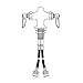 T&S Brass B-2349-01 Pre-Rinse Units, Includes Deck Mount, Single Hose Base, Flexible Connector Hoses