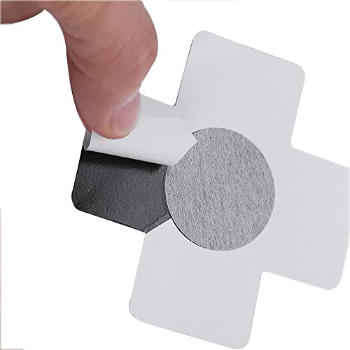 BlingKingdom 2 Pairs Black Cross Shape Nipple Covers Disposable Breast Covers Self-adhesive Sexy Nurse Pasties Stickers2
