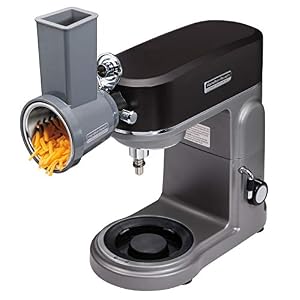HAMILTON BEACH PROFESSIONAL 63247 Stand Mixer Specialty Attachment-Slicer and Shredder Set, GREY HAMILTON BEACH PROFESSIONAL 63247 Stand Mixer Specialty Attachment Slicer and Shredder Set GREY