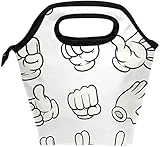 Einfach als Lunchpaket, Picknicktasche, Kleinigkeitenbeutel oder Einkaufstasche zu verwenden. Die Unisex-Lunch-Tasche eignet sich nicht nur für Arbeit und Universität, sondern auch für Outdoor-Aktivitäten wie Angeln, Wandern, Picknicks usw.