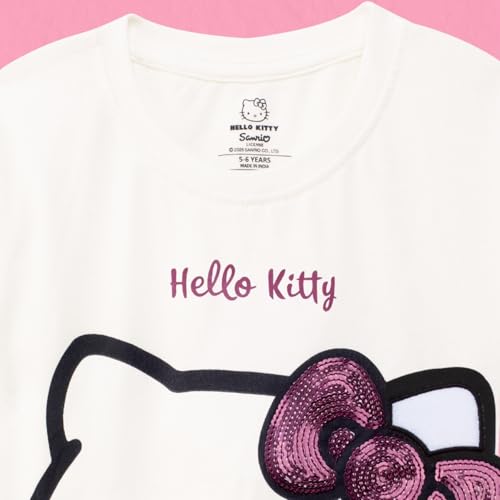 Image of Nap Chief Kids Cotton Character T-Shirt for Girls, Printed T-Shirt for Kids Casual Wear