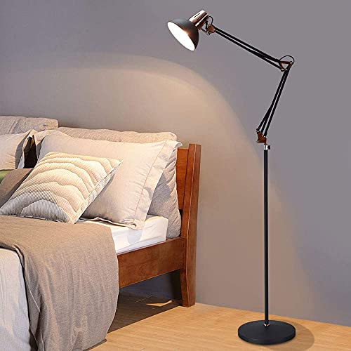 Depuley LED Stehlampe im Retro-Stil für Büro und Wohnräume